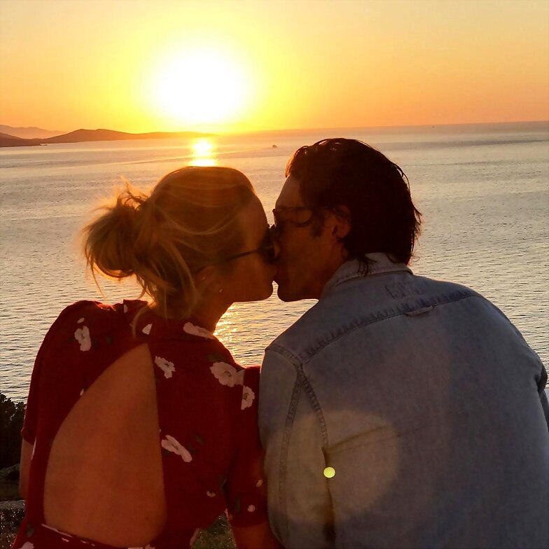 Claire Holt & Andrew Joblon en Mykonos / July 2017