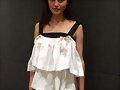 Phoebe Tonkin BTS photoshoot Vogue Australia 2015