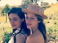 Phoebe Tonkin BTS photoshoot Vogue Australia 2015