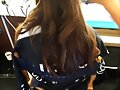 Phoebe Tonkin BTS photoshoot ELLE Australia 2015