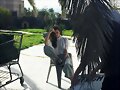 Phoebe Tonkin BTS photoshoot ELLE Australia 2015