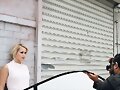 Claire Holt BTS photoshoot Zooey Magazine 2015