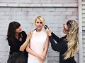 Claire Holt BTS photoshoot Zooey Magazine 2015