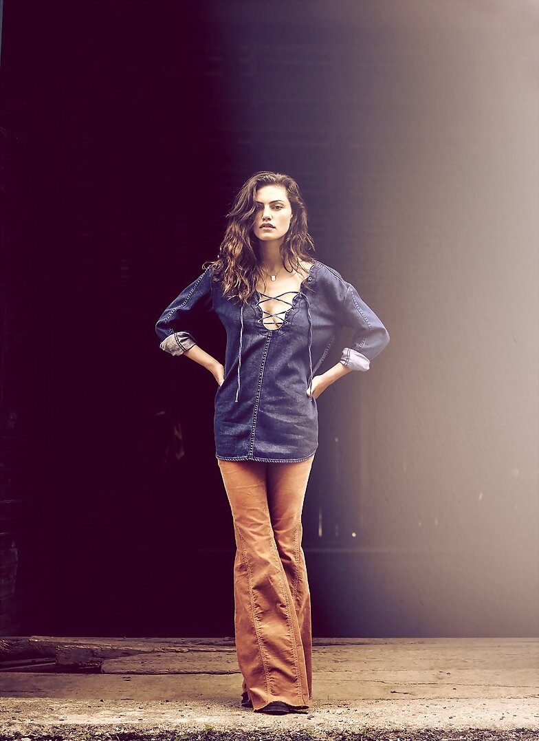 Phoebe Tonkin photoshoot Free People 2015