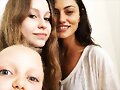 Phoebe Tonkin BTS photoshoot Free People 2015