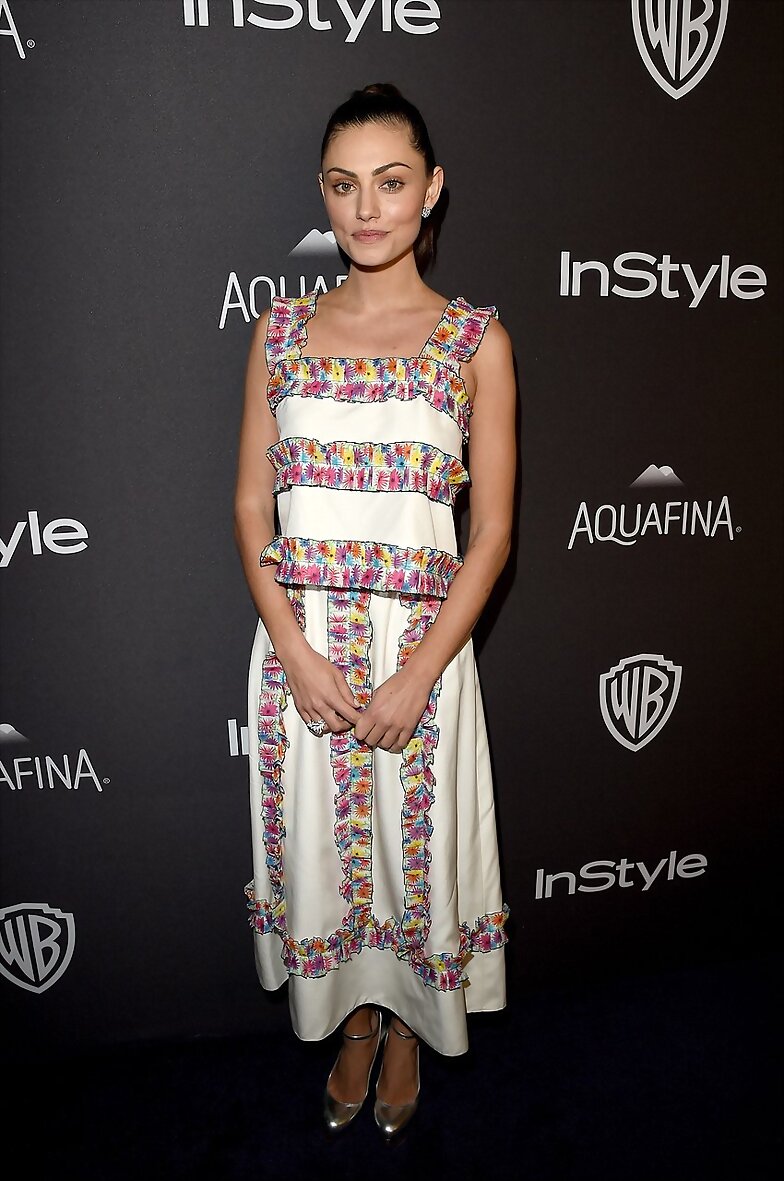 Phoebe Tonkin - 2016 InStyle Golden Globes party