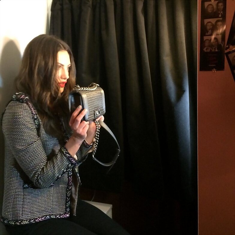 Phoebe Tonkin - 2016 I Love Coco Backstage Beauty