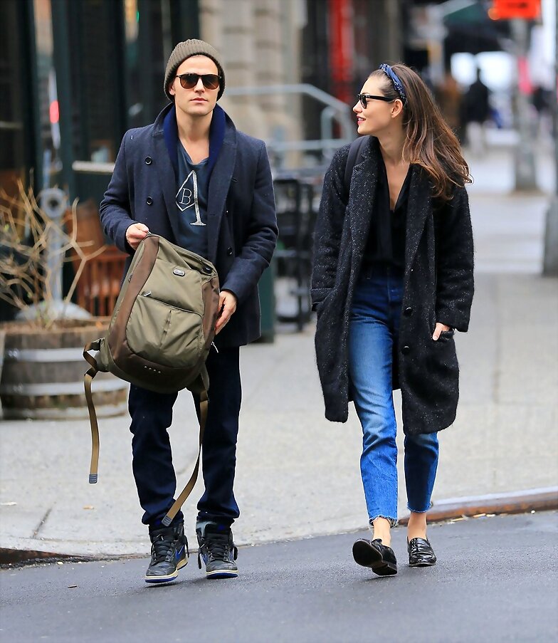 Phoebe Tonkin Paul Wesley- Manhattan New York 2016