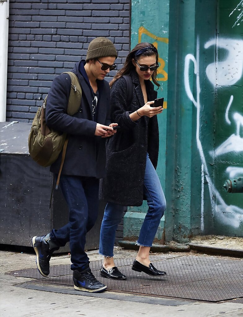 Phoebe Tonkin Paul Wesley- Manhattan New York 2016