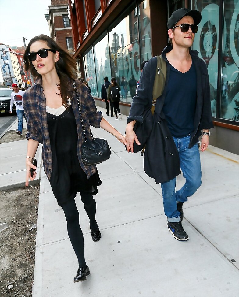 Phoebe Tonkin & Paul Wesley - Soho, New York 2016
