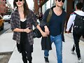 Phoebe Tonkin &amp; Paul Wesley - Soho, New York 2016