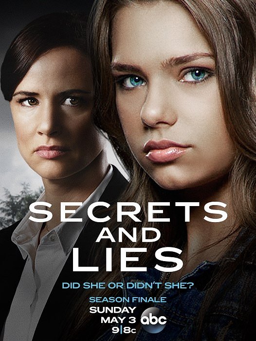 Indiana Evans en la serie Secretos y mentiras 2015