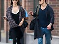 Phoebe Tonkin &amp; Paul Wesley - Soho, New York 2016