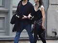 Phoebe Tonkin &amp; Paul Wesley - Soho, New York 2016