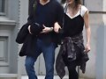 Phoebe Tonkin &amp; Paul Wesley - Soho, New York 2016