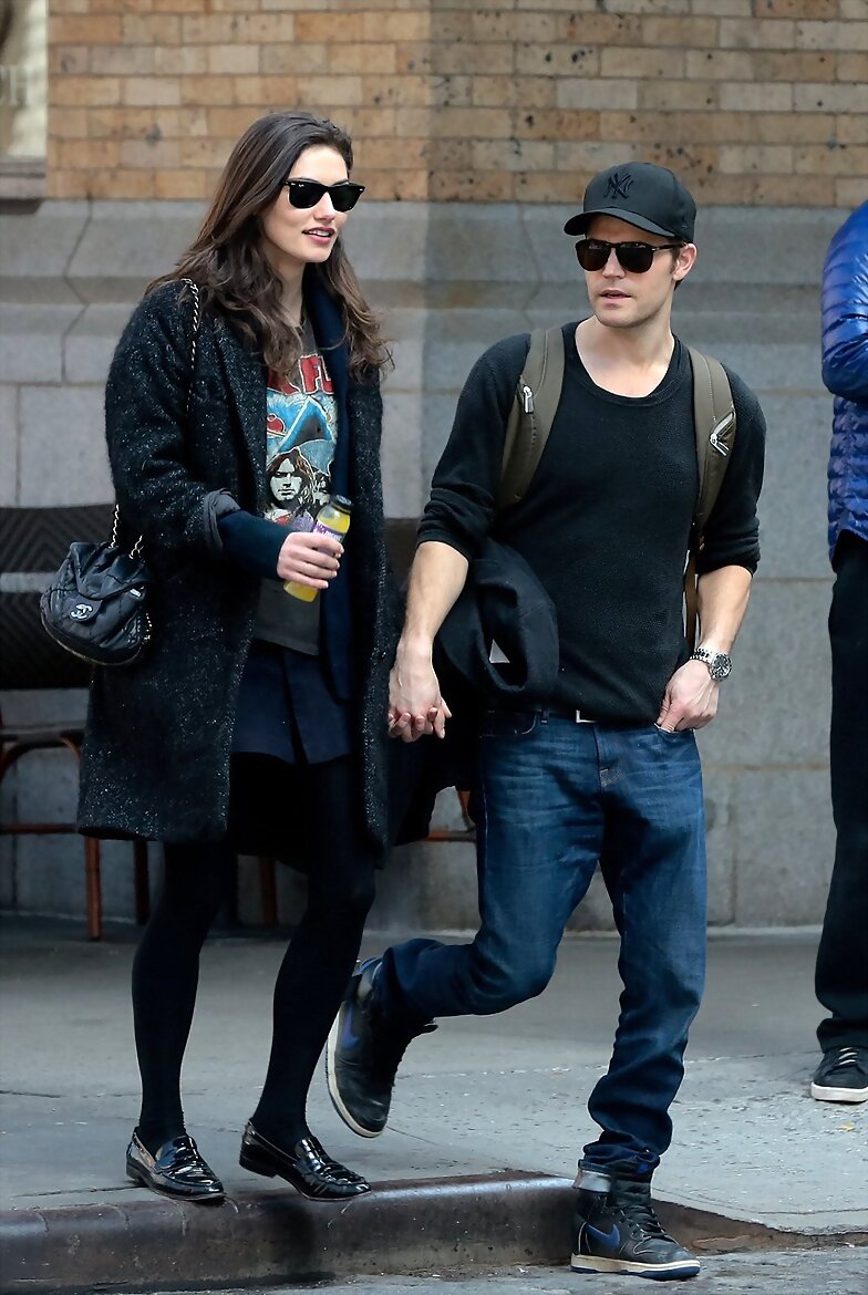 Phoebe Tonkin & Paul Wesley - New York, March 2016