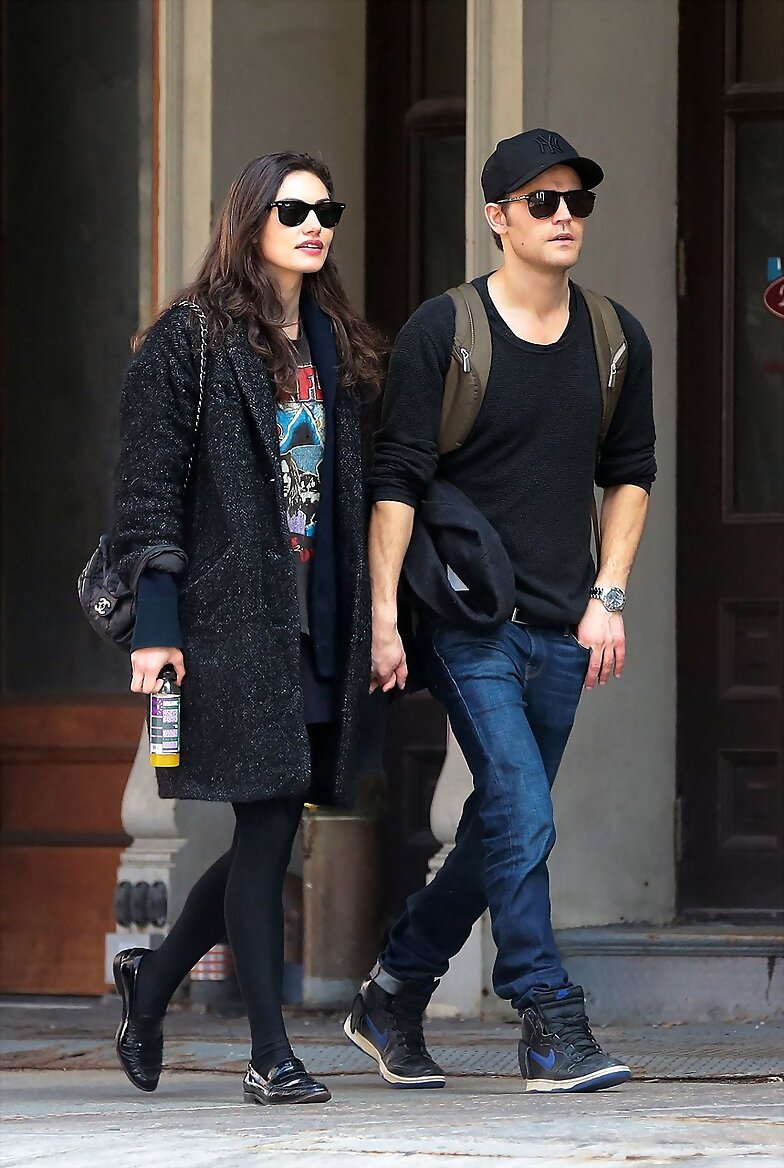 Phoebe Tonkin & Paul Wesley - New York, March 2016