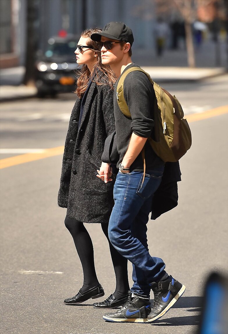 Phoebe Tonkin & Paul Wesley - New York, March 2016