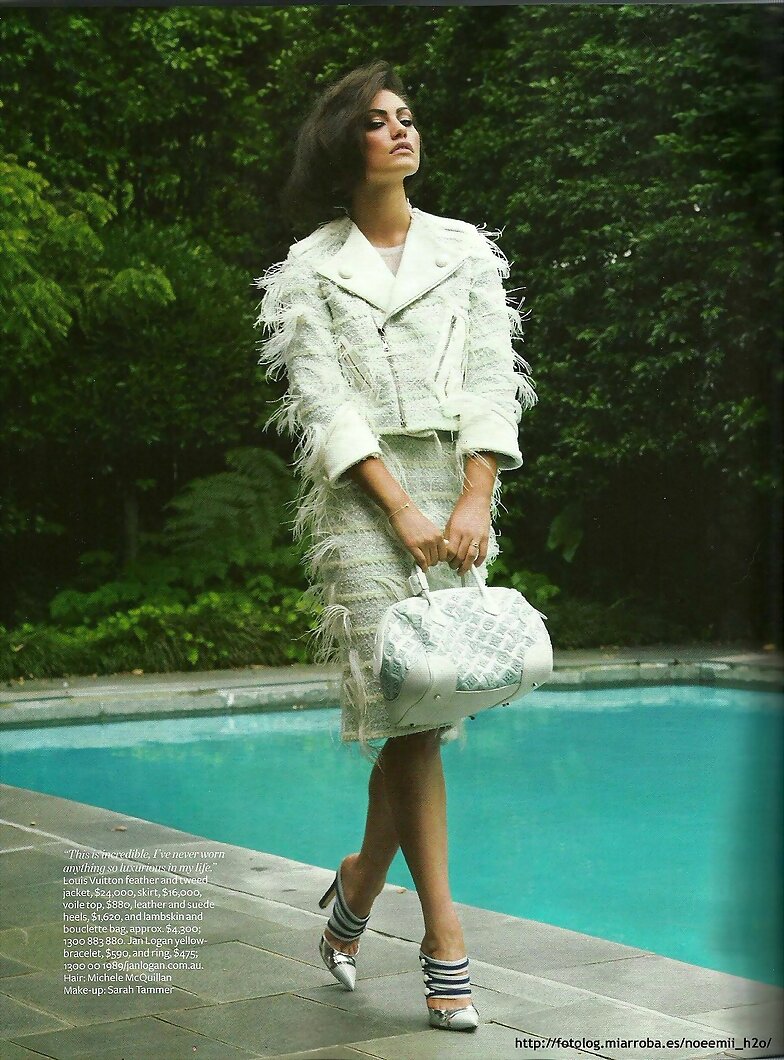 Phoebe Tonkin sesión de fotos - InStyle (Mar,2012)