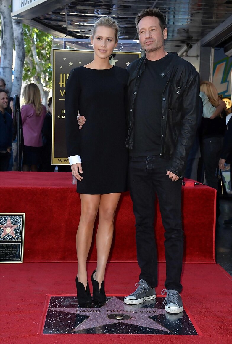 Claire Holt -2016 David Duchovny Honored With Star