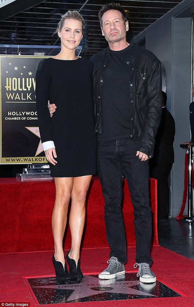 Claire Holt -2016 David Duchovny Honored With Star