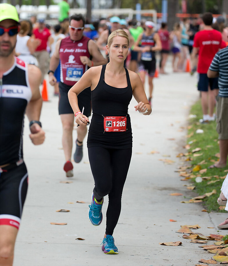 Claire Holt - 2016 Life Time South Beach Triathlon