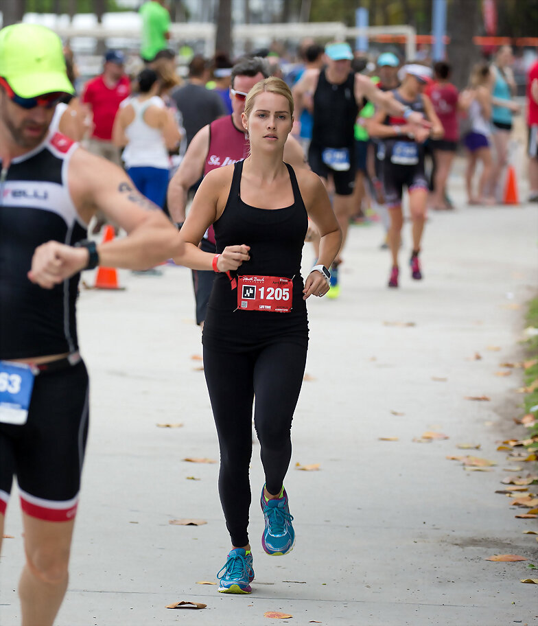 Claire Holt - 2016 Life Time South Beach Triathlon