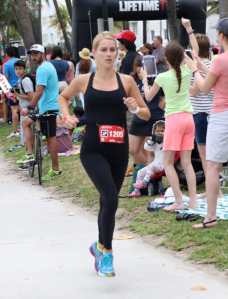 Claire Holt - 2016 Life Time South Beach Triathlon
