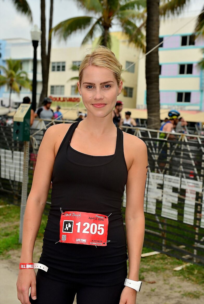 Claire Holt - 2016 Life Time South Beach Triathlon