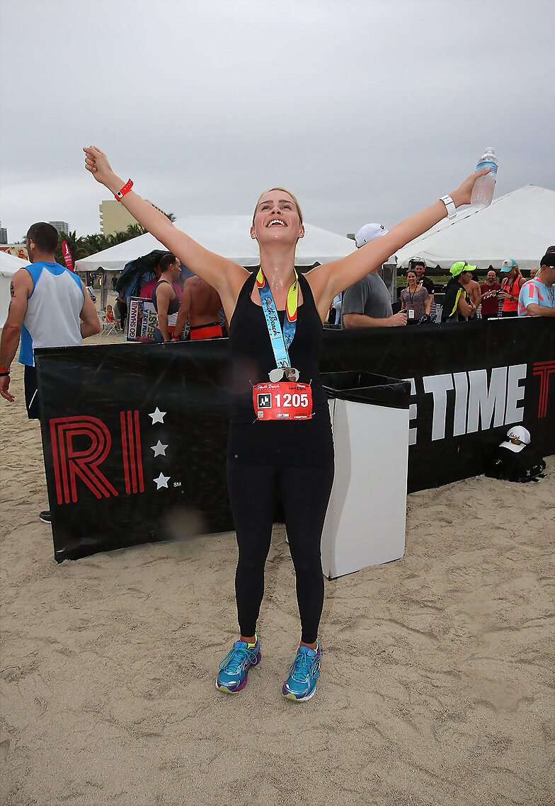 Claire Holt - 2016 Life Time South Beach Triathlon