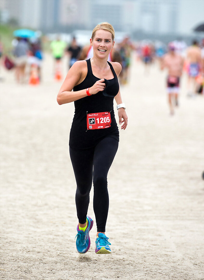Claire Holt - 2016 Life Time South Beach Triathlon