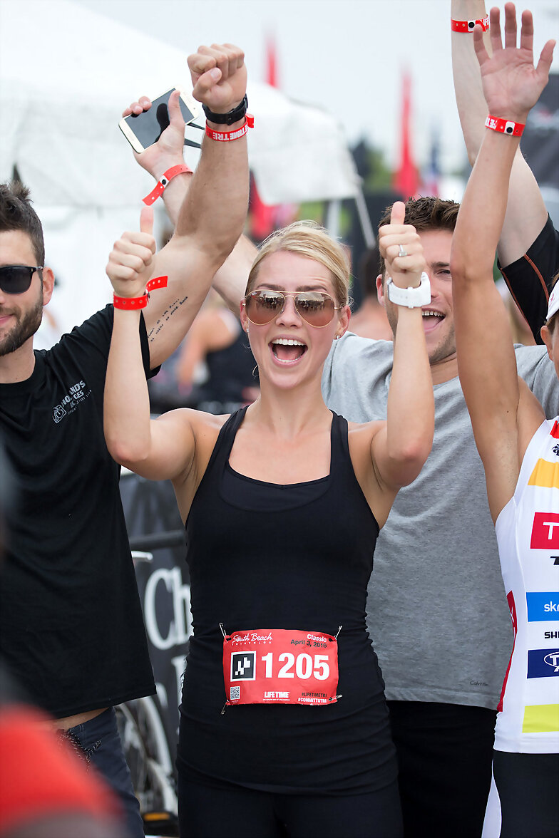 Claire Holt - 2016 Life Time South Beach Triathlon
