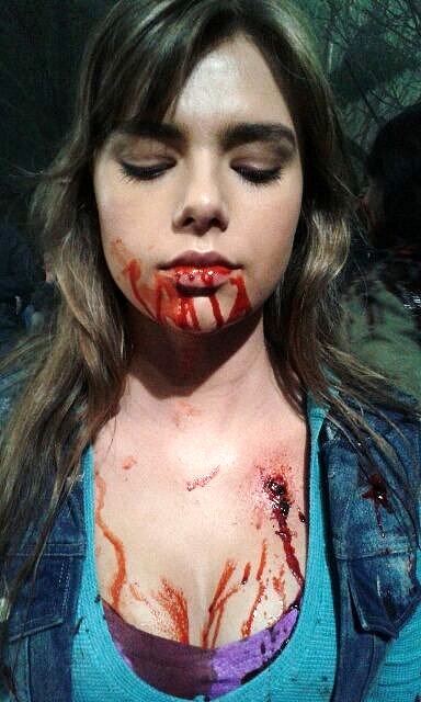Indiana Evans en la serie Ash vs Evil Dead (2015)