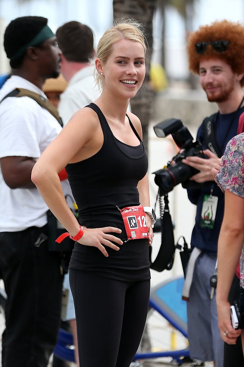 Claire Holt - 2016 Life Time South Beach Triathlon