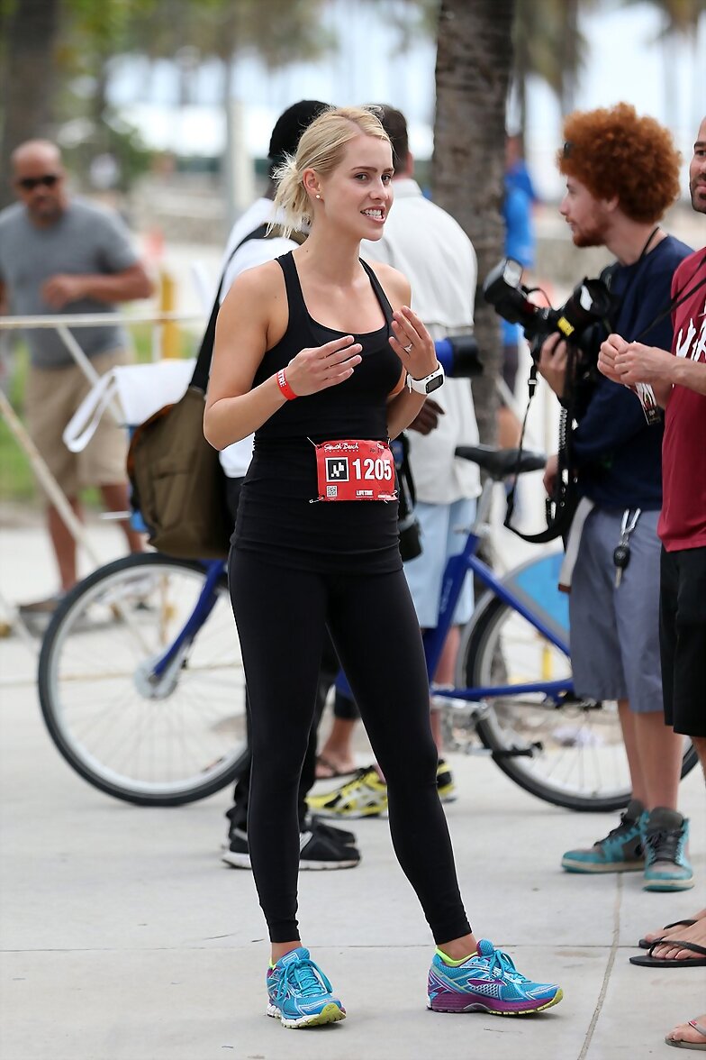 Claire Holt - 2016 Life Time South Beach Triathlon