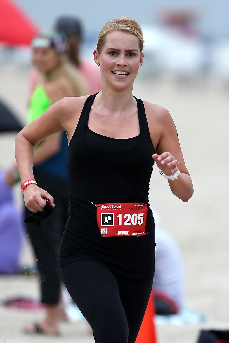 Claire Holt - 2016 Life Time South Beach Triathlon