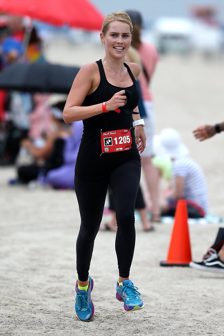 Claire Holt - 2016 Life Time South Beach Triathlon