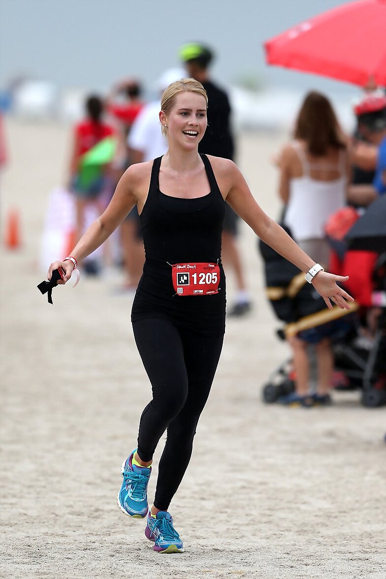 Claire Holt - 2016 Life Time South Beach Triathlon