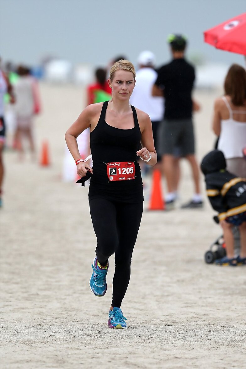 Claire Holt - 2016 Life Time South Beach Triathlon