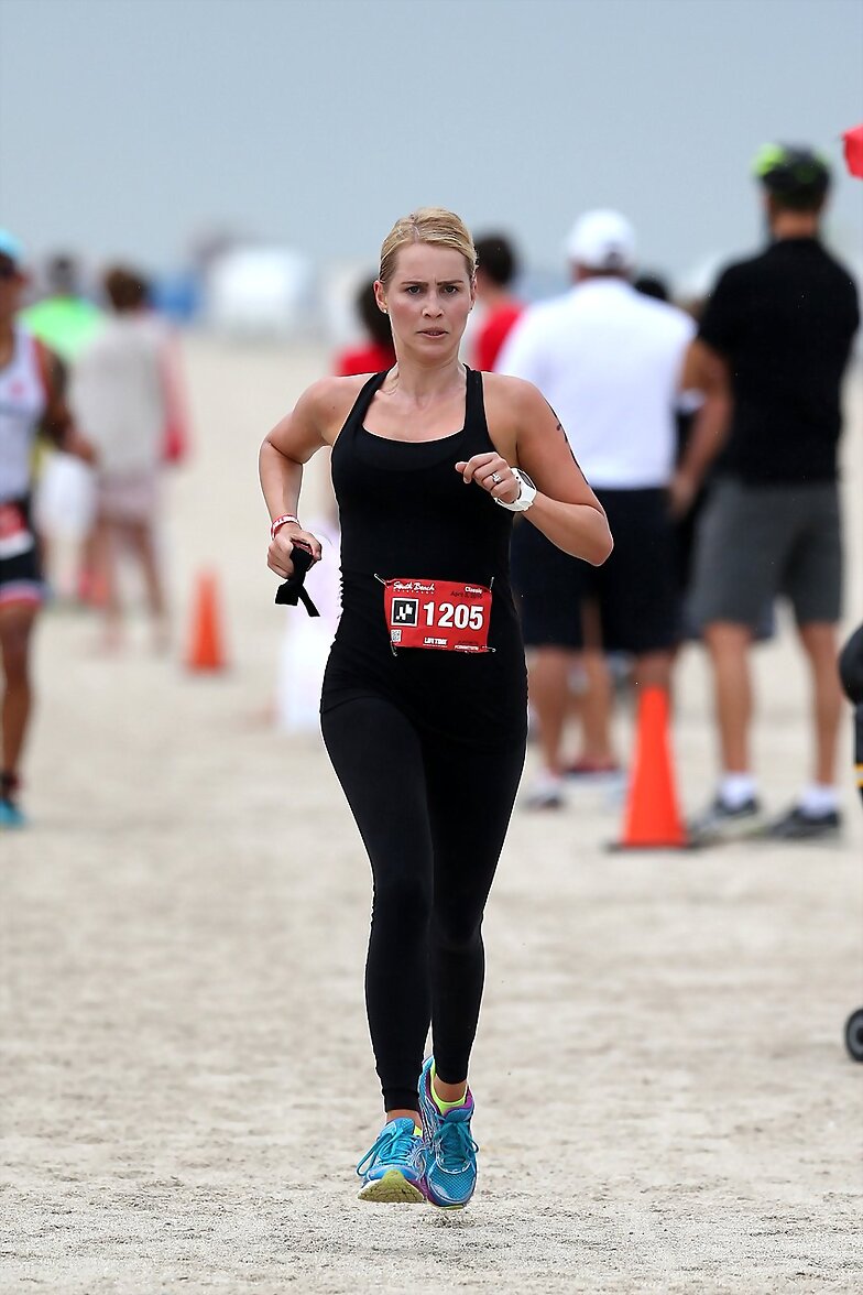 Claire Holt - 2016 Life Time South Beach Triathlon