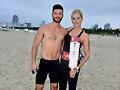 Claire Holt - 2016 Life Time South Beach Triathlon