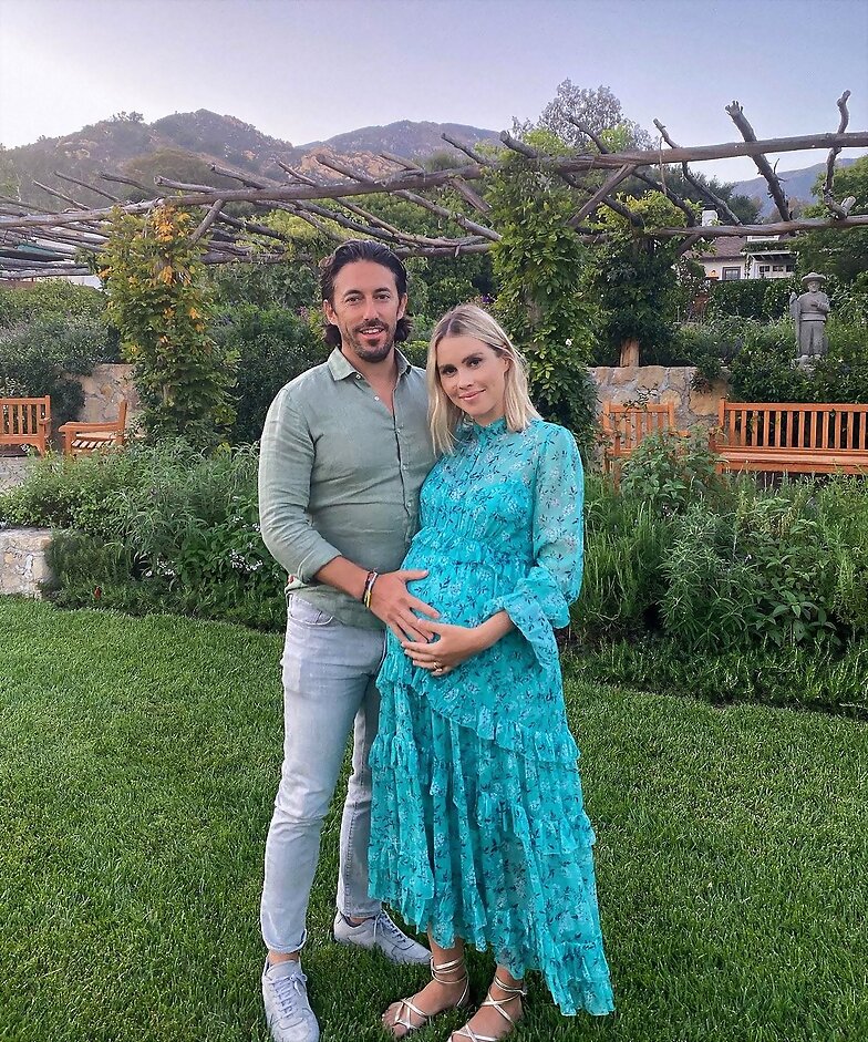 Claire Holt durante su segundo embarazo, Aug 2020