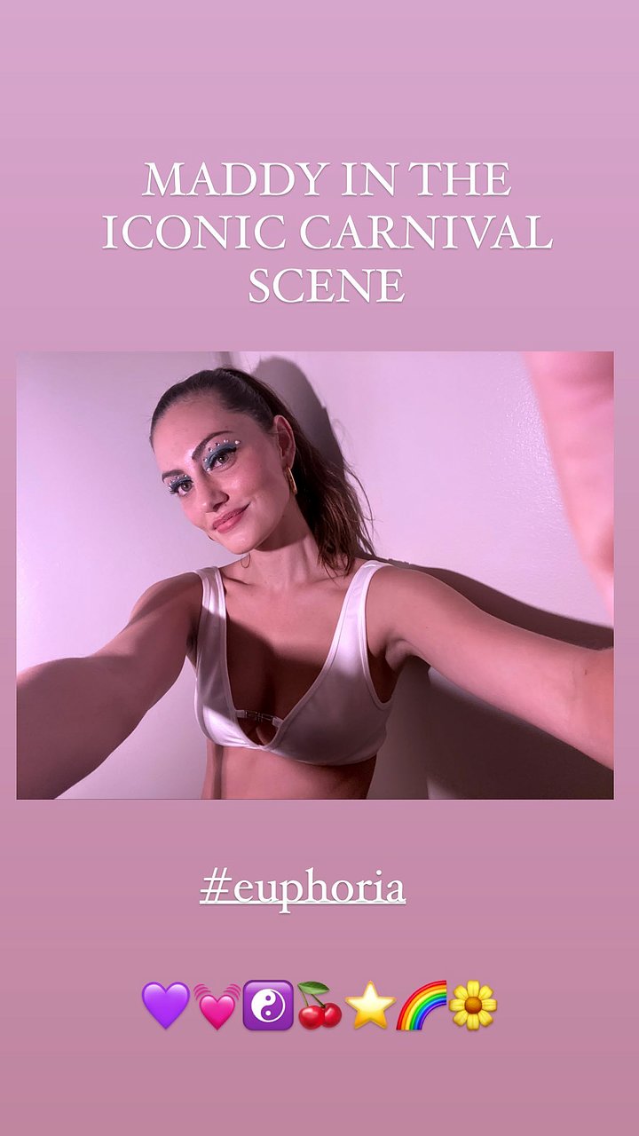 Phoebe Tonkin 'Maddy de Euphoria en Halloween 2020