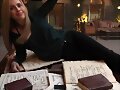 Behind the scenes Claire Holt en The Originals