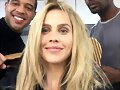 Behind the scenes Claire Holt en The Originals