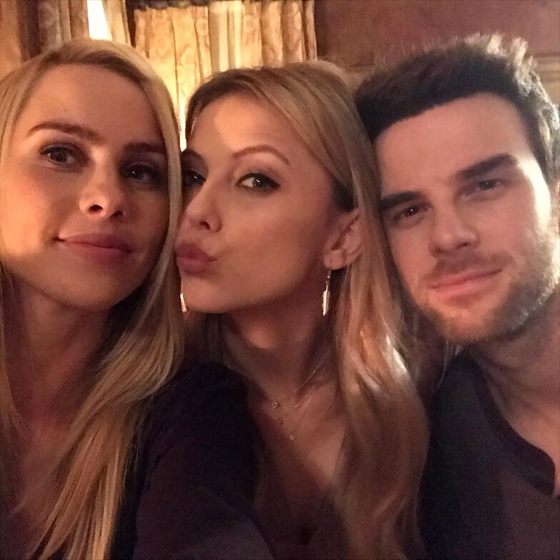 Behind the scenes Claire Holt en The Originals