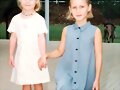 Claire Holt de peque&ntilde;a con su hermana Madeline