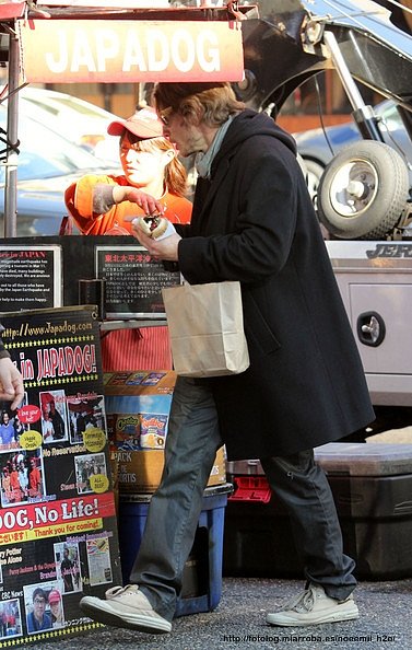 Joey Dakota' Stars Grabbing A Japadog In Vancouver