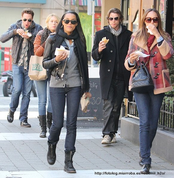 Joey Dakota' Stars Grabbing A Japadog In Vancouver