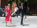 Phoebe Tonkin &amp; Paul Wesley 2016 East Village NYC